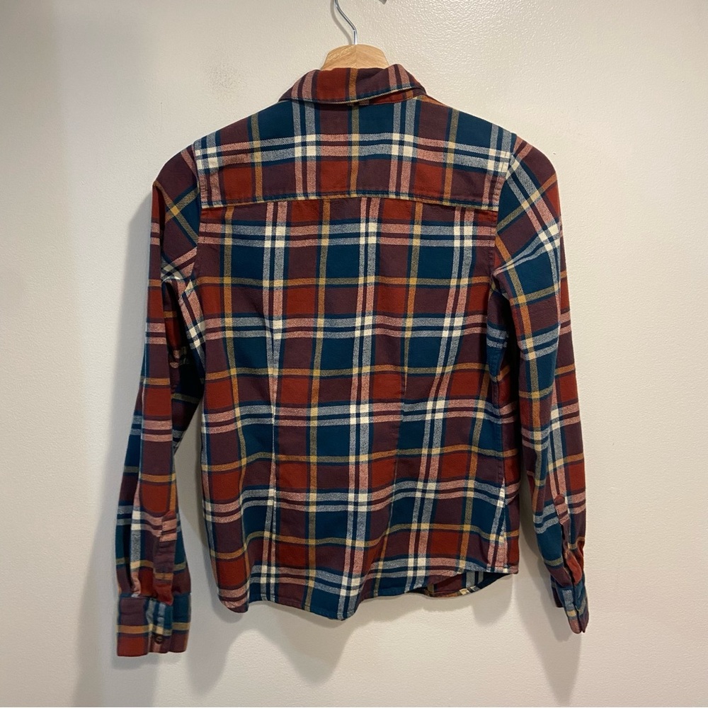The North Face Medium Weight Long Sleeve Roll Tab Button Up Shirt Womens Small - Picture 3 of 12